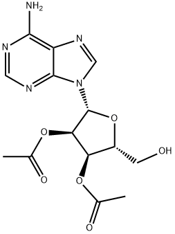2,3-二乙酸腺苷酸酯 结构式