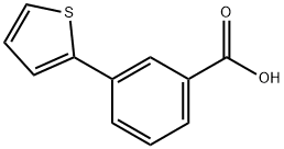 3-(2-Thienyl)benzoic acid 结构式