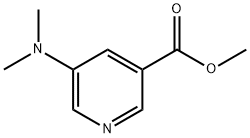 5-二甲氨基烟酸甲酯 结构式