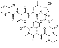 宜他霉素 结构式