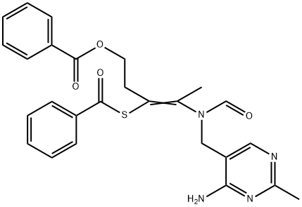 二苯甲酰硫胺素 结构式