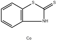 benzothiazole-2(3H)-thione, cobalt (2+) salt 结构式