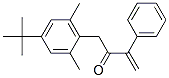 1-(4-tert-Butyl-2,6-xylyl)-3-phenyl-3-buten-2-one 结构式