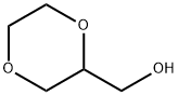1,4-二恶烷-2-甲醇 结构式