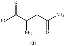 DL-ASPARAGINE, POTASSIUM SALT MONOHYDRATE 结构式