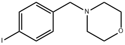 4-(4-碘苄基)吗啉 结构式