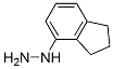 (2,3-二氢-1H-茚-4-基)肼 结构式