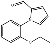 1H-Pyrrole-2-carboxaldehyde,1-(2-ethoxyphenyl)-(9CI) 结构式