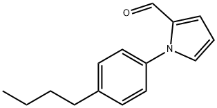 1-(4-BUTYLPHENYL)-1H-PYRROLE-2-CARBALDEHYDE 结构式