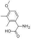 AMINO-(2,3-DIMETHYL-4-METHOXY-PHENYL)-ACETIC ACID 结构式