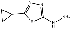 1,3,4-Thiadiazol-2(3H)-one,5-cyclopropyl-,hydrazone(9CI) 结构式