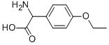 4-乙氧基苯甘氨酸 结构式