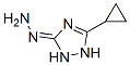 3H-1,2,4-Triazol-3-one,5-cyclopropyl-1,2-dihydro-,hydrazone(9CI) 结构式