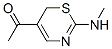 Ethanone, 1-[2-(methylamino)-6H-1,3-thiazin-5-yl]- (9CI) 结构式