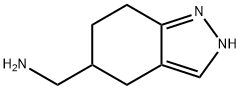 2H-Indazole-5-methanamine,  4,5,6,7-tetrahydro- 结构式