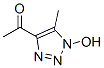 Ethanone, 1-(1-hydroxy-5-methyl-1H-1,2,3-triazol-4-yl)- (9CI) 结构式