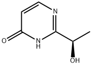 4(1H)-Pyrimidinone,2-[(1R)-1-hydroxyethyl]- 结构式