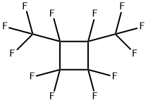 全氟-1,2-二甲基环丁烷 结构式