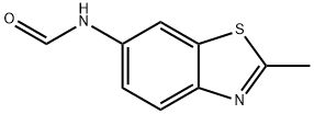 Formamide, N-(2-methyl-6-benzothiazolyl)- (9CI) 结构式