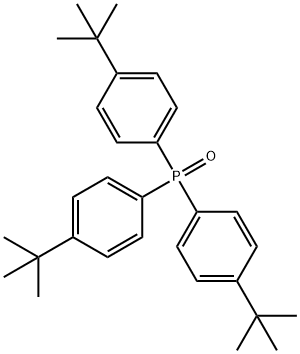 Tris(p-tert-butylphenyl)phosphine oxide 结构式
