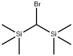 二(三甲基硅基)溴甲烷 结构式