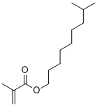 2-甲基-2-丙烯酸异癸酯 结构式