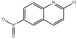 2-氯-6-硝基喹啉 结构式