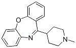 11-(1-Methyl-4-piperidyl)dibenz[b,f][1,4]oxazepine 结构式