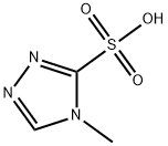 4-METHYL-4H-1,2,4-TRIAZOLE-3-SULFONIC ACID 结构式