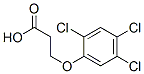 2,4,5-TRICHLOROPHENOXYPROPIONICACID 结构式