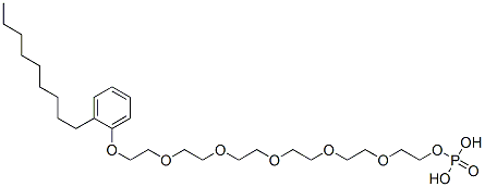 壬基酚聚醚-6 磷酸酯 结构式