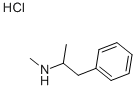 N,ALPHA-二甲基苯乙胺盐酸盐 结构式
