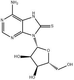 8-巯基腺苷 结构式