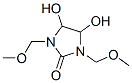 4,5-二羟基-1,3-二(甲氧基甲基)-2-咪唑啉二酮 结构式