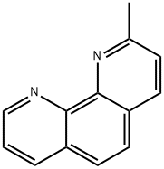 2-甲基-1,10-菲啰啉 结构式