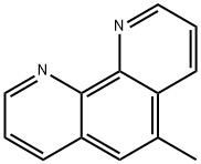 5-甲基-1,10-菲咯啉 结构式
