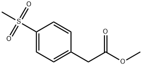 对甲磺酰基苯乙酸 结构式