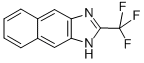 2-(三氟甲基)-1H-萘并[2,3-D]咪唑 结构式