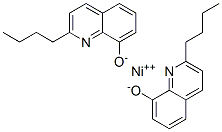 Nickel(II)bis(2-butylquinoline-8-olate) 结构式