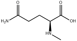 N-甲基-L-谷氨酰胺 结构式
