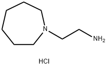 N-2-氨乙基高哌啶二盐酸盐 结构式