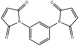 N,N'-间苯撑双马来酰亚胺 结构式