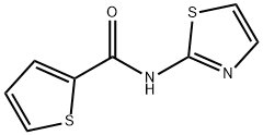 2-Thiophenecarboxamide,N-2-thiazolyl- 结构式