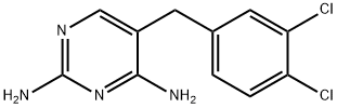 2,4-Diamino-5-(3,4-dichlorobenzyl)pyrimidine 结构式