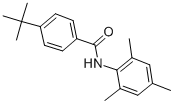 4-tert-butyl-N-mesitylbenzamide 结构式