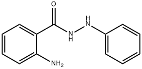 2-氨基-N '-苯基苯酰肼 结构式