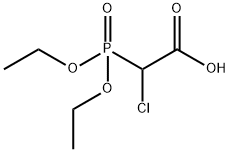 Chloro(diethoxyphosphinyl)acetic acid 结构式