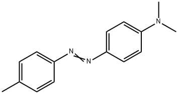 4-二甲氨基-4'-甲基偶氮苯 结构式