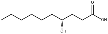 (R)-4-Hydroxydecanoic acid 结构式