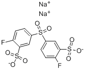 3,3'-二磺酸基-4,4'-二氟苯基砜二钠盐 结构式